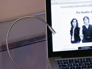 USB l&aacute;mpara LED personalizable, vista 3