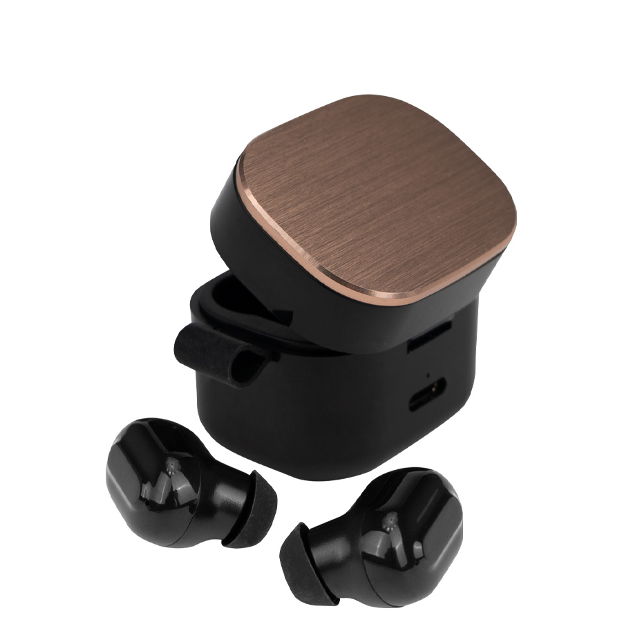 Audífonos auriculares inalámbricos copper 5.3 2 Audífonos auriculares inalámbricos copper 5.3 personalizable, vista 2