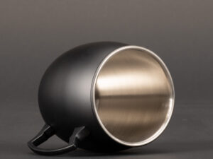 Tazón Metálico Matt Black 400cc 10 Capa 1 1 2