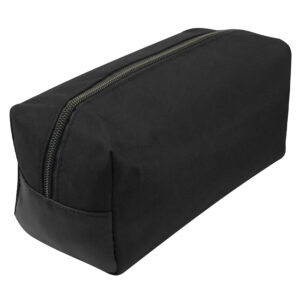 Necessaire negro rectangular 5 Necessaire negro rectangular personalizable, vista 2