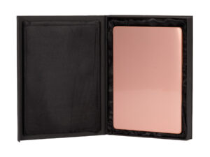 Placa galvano encobrizado block personalizable, vista 2