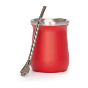 Vaso Térmico con Bombilla 15 Vaso Térmico metálico "MATE" 300ml. con Bombilla personalizable, vista 6