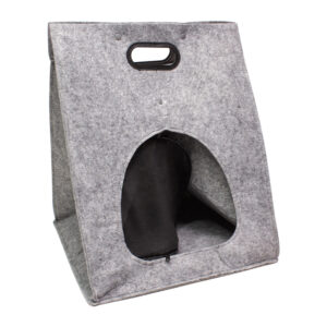 Bolso de fieltro porta mascota personalizable, vista 3