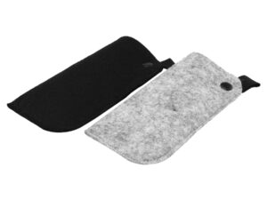Estuche porta lentes de fieltro personalizable, vista 3