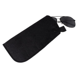 Estuche porta lentes de fieltro personalizable, vista 2