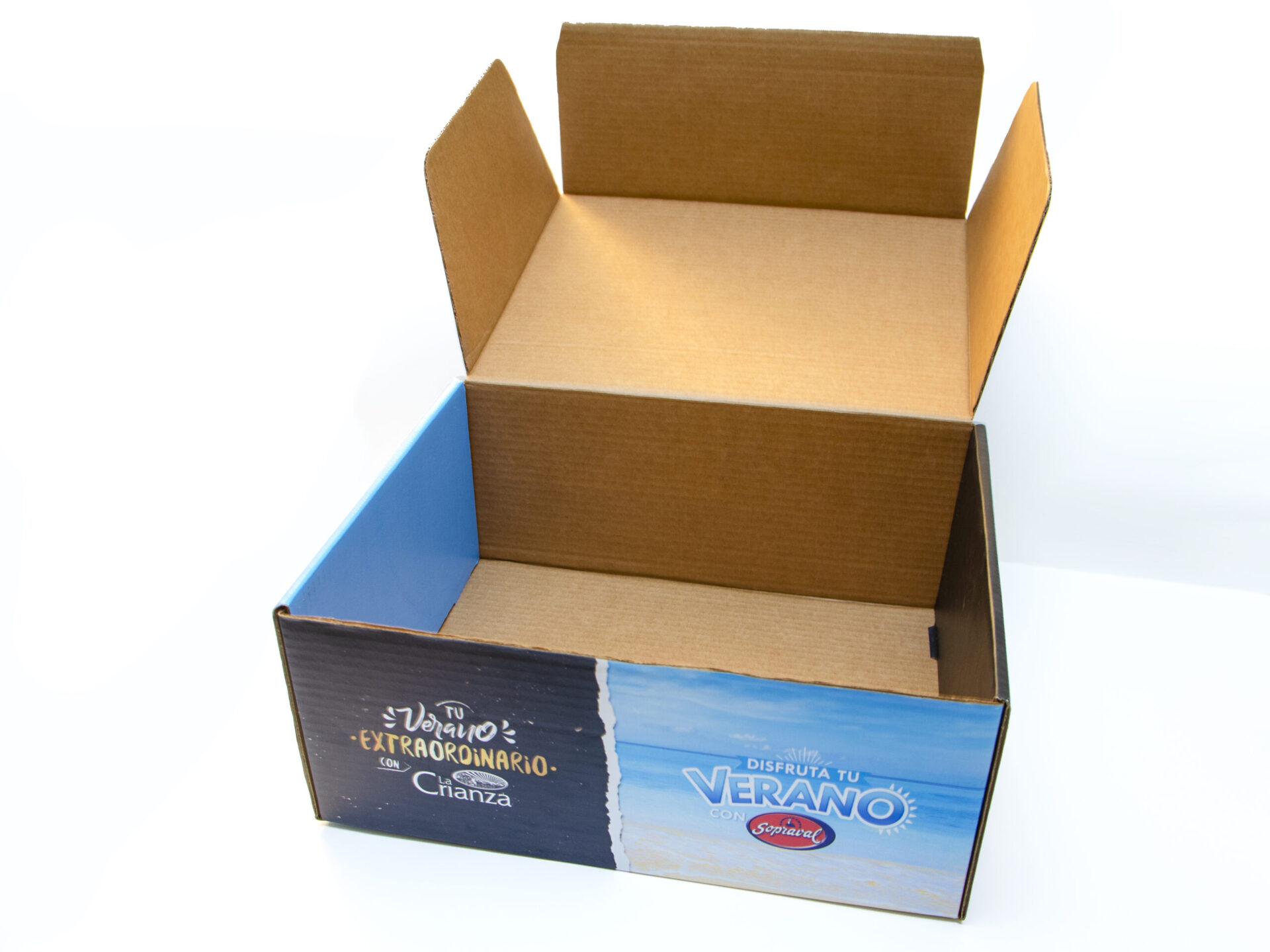 Caja kit auto armable la crianza sopraval 3 Caja kit productos la crianza sopraval personalizable, vista 3