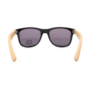 Anteojos lentes de sol bamboo uv400 personalizable, vista 5