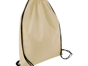 Mochila tipo morral de tnt 21 E08 crema 1
