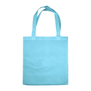 Bolsa ecológica sobre 21 Bolsa ecológica sobre personalizable, color celeste