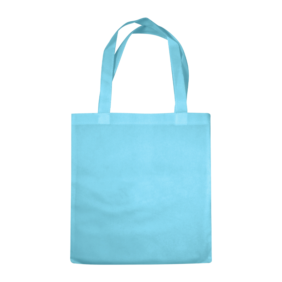 Bolsa ecológica sobre 10 Bolsa ecológica sobre personalizable, color celeste