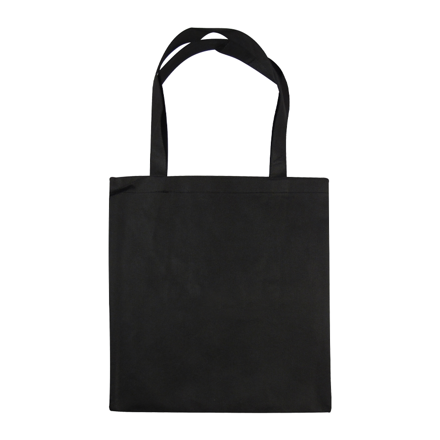 Bolsa ecológica sobre 8 Bolsa ecológica sobre personalizable, color negro