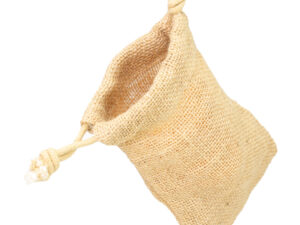 Bolsa de yute tipo saco