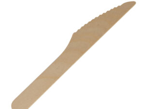 Bolsa con 100 cuchillos de madera de Abedul