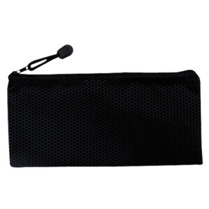 Estuche escolar ecol&oacute;gico personalizable, color negro