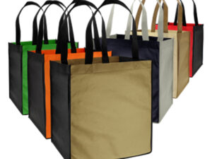 Bolsa ecológica compras bicolor