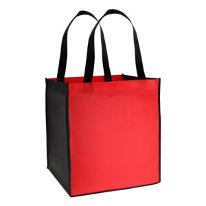 Bolsa ecol&oacute;gica compras bicolor personalizable, vista 2