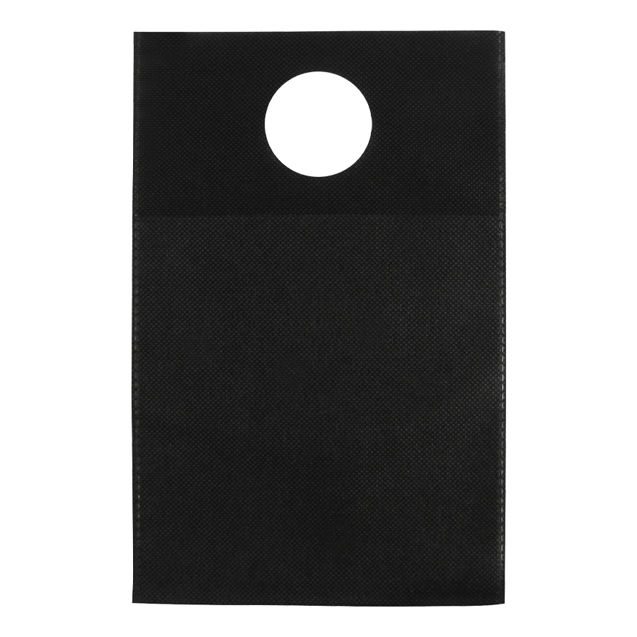 Mini bolsa ecológica para auto 8 Mini bolsa ecológica para auto personalizable, color negro