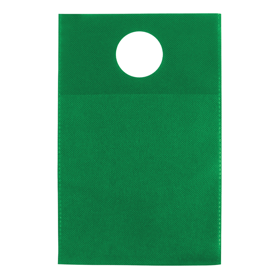 Mini bolsa ecológica para auto 10 Mini bolsa ecológica para auto personalizable, color verde