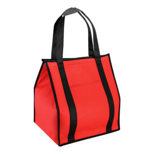 Cooler ecol&oacute;gico grande personalizable, color rojo
