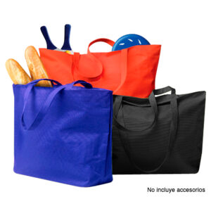 Bolso playa ecol&oacute;gico personalizable, set completo