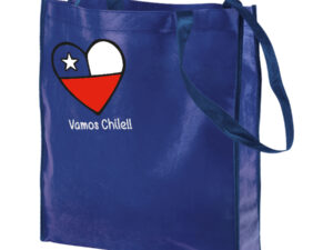 Bolsa ecológica mundial shoping 6 Bolsa ecológica mundial shoping personalizable, color azul