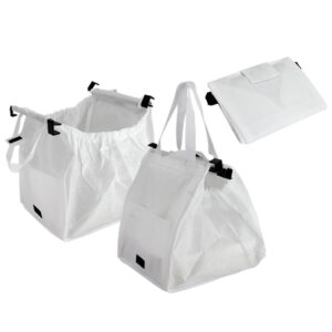 Bolsa eco para carro 18 Bolsa ecológica para carro personalizable, color blanco