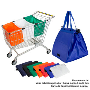 Bolsa eco para carro 16 Bolsa ecológica para carro personalizable, vista 2