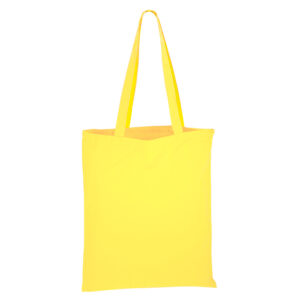 Bolsa 100% algodón vida 19 Bolsa 100% algodón vida personalizable, color amarillo