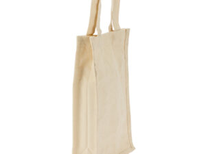 Bolsa 2 botellas de vino 100% algodón canvas 4 E93 02 2