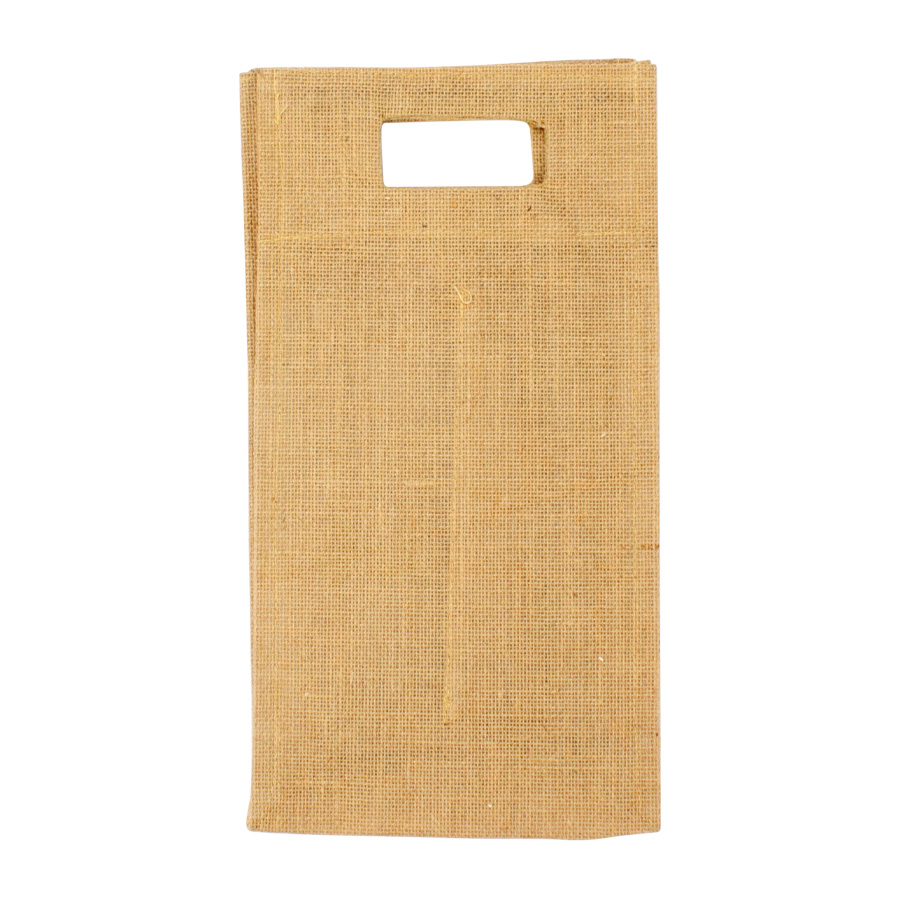 Bolsa de yute 2 botellas de vino 4 Bolsa de yute 2 botellas de vino - Imagen 4