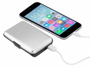 Porta-tarjetas anti-clonación power bank 10 F11 C