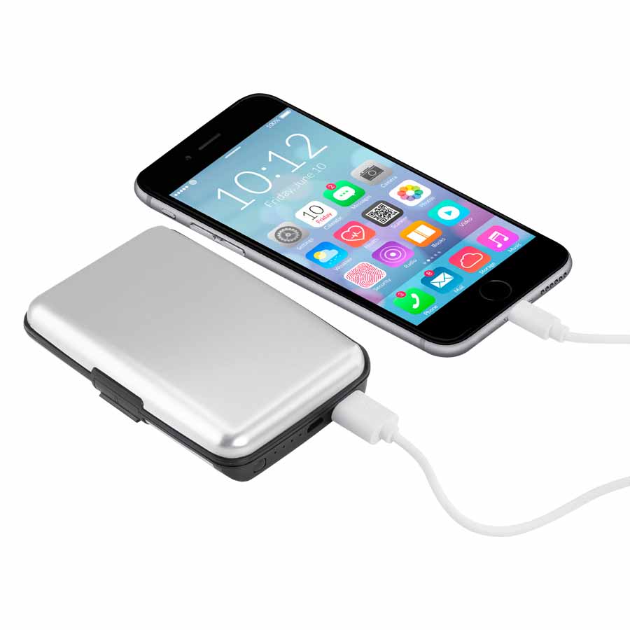 Porta-tarjetas anti-clonación power bank 3 Porta-tarjetas anti-clonación power bank - Imagen 3