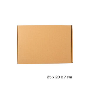 Caja autoarmable 25x20x7 cm personalizable, vista 7