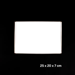 Caja autoarmable 25x20x7 cm personalizable, vista 6
