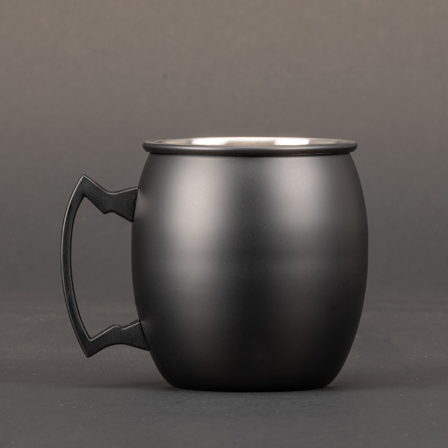 Tazón Metálico Matt Black 400cc 1 Tazón Metálico Matt Black 400cc
