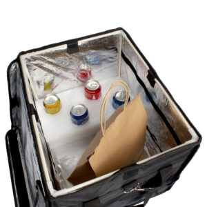 Bolso delivery aislante 72 litros personalizable, vista 3