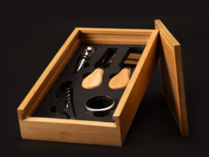 Set wine & cheese futrono de bamboo 19 Set wine & cheese futrono de bamboo personalizable, set completo
