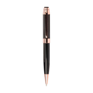 Set de escritura thorton en estuche r&iacute;gido negro. personalizable, set completo