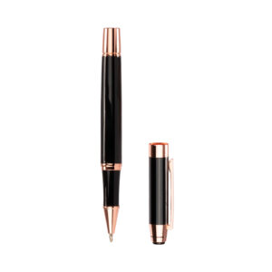 Set de escritura thorton en estuche r&iacute;gido negro. personalizable, set completo
