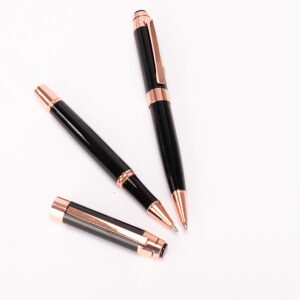 Set de escritura thorton en estuche r&iacute;gido negro. personalizable, set completo