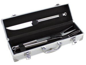 Deluxe bbq set metálico 7 Deluxe bbq set metálico personalizable, vista 2