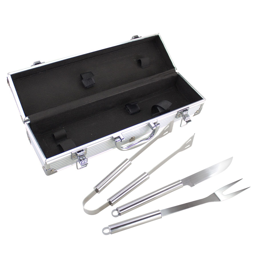 Deluxe bbq set metálico 5 Deluxe bbq set metálico personalizable, vista 5