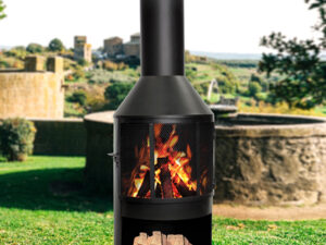 Chimenea Oregon para exteriores
