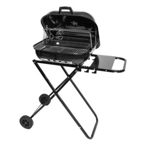 Parrilla plegable con ruedas personalizable