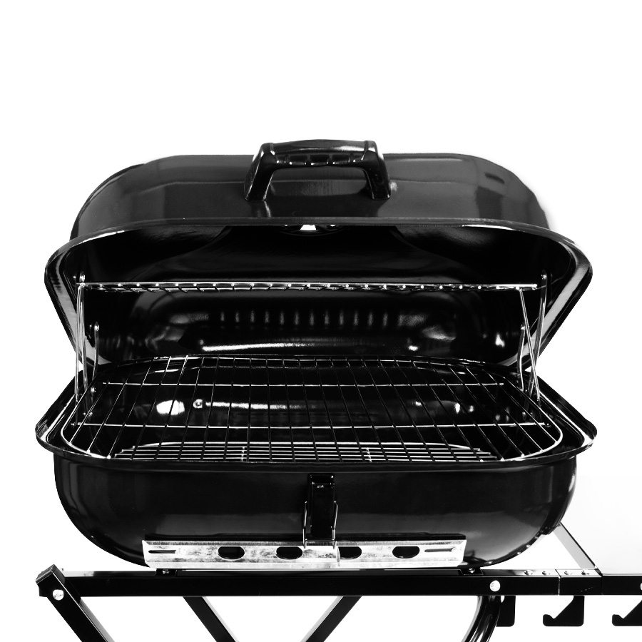 Parrilla plegable con ruedas 3 Parrilla plegable con ruedas - Imagen 3