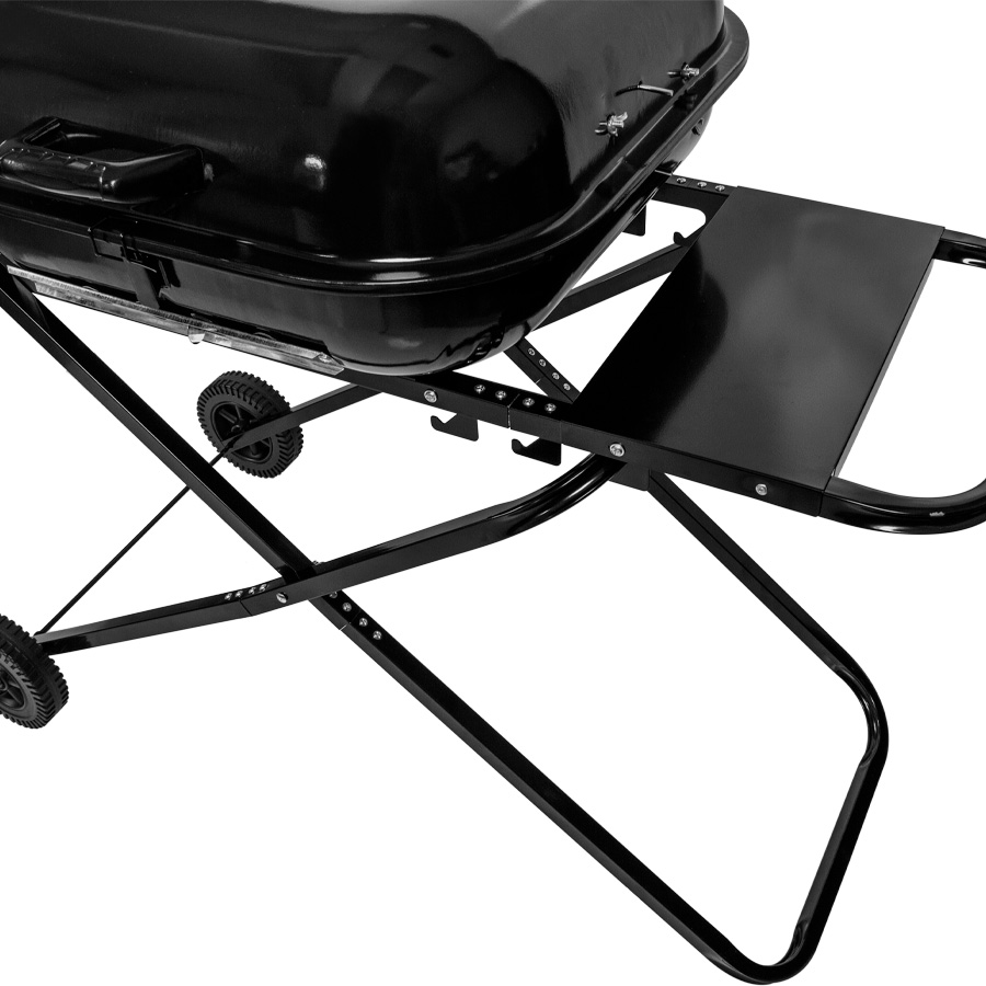 Parrilla plegable con ruedas 3 Parrilla plegable con ruedas - Imagen 3