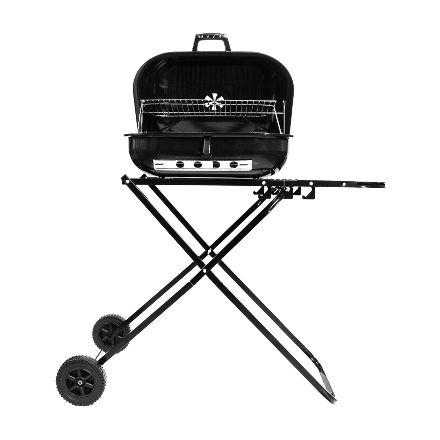 Parrilla plegable con ruedas 5 Parrilla plegable con ruedas - Imagen 5