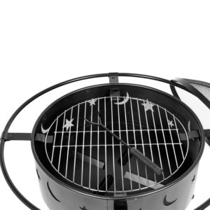 Brasero / parrilla para carbón y leña 13 Brasero / parrilla para carbón y leña personalizable, vista 7