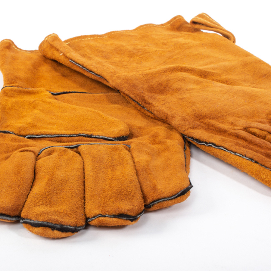 Par de guantes de cuero gamuza 3 Par de guantes de cuero gamuza - Imagen 3