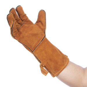 Par de guantes de cuero gamuza 12 Par de guantes de cuero gamuza personalizable, vista 6